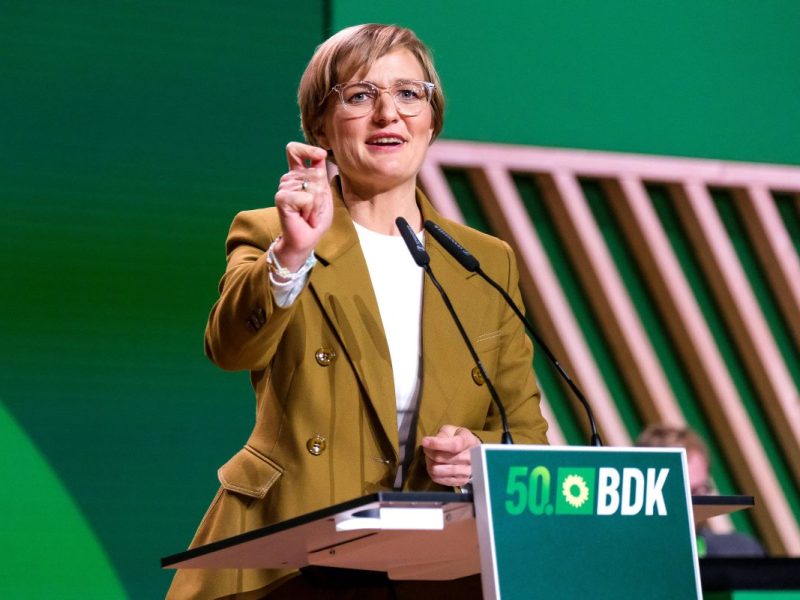 Grünen-Chefin Brantner buhlt um die Gunst der CDU.