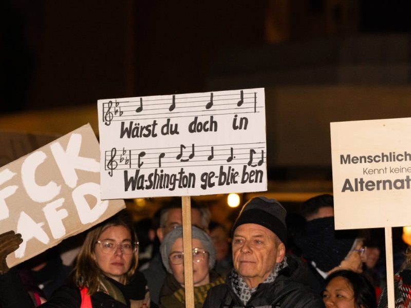 Zusammen gegen rechts: Demo Essen (Symbolbild)