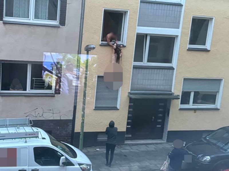 Essen: Nackte 19-Jährige hangelt sich verzweifelt aus Fenster – „Ich werde vergewaltigt!“