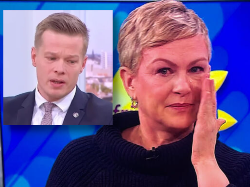 Tränen im Sat.1. -Frühstücksfernsehen nach Aschaffenburg