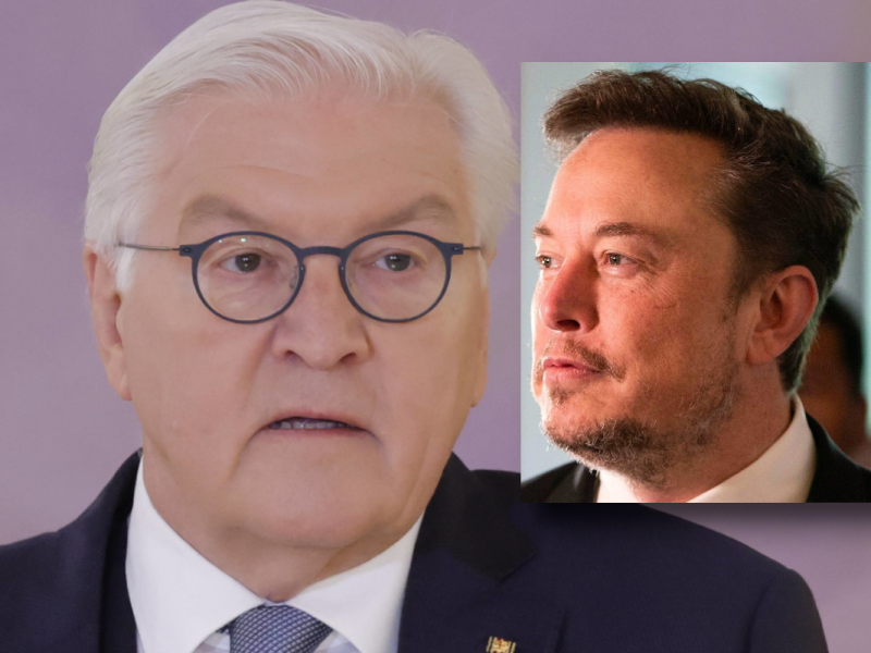 Kritik an Musk: Bundespräsident Steinmeier