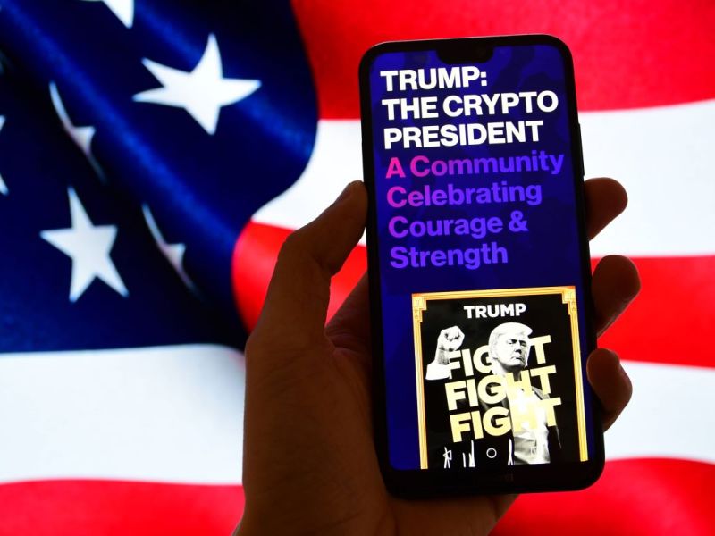 Vor dem Start seiner Präsidentschaft hat Trump eine Kryptowährung herausgebracht.