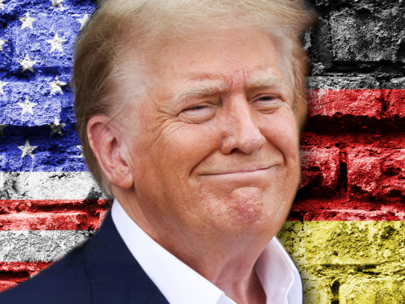 Trump und sein Verhältnis zu Deutschland.